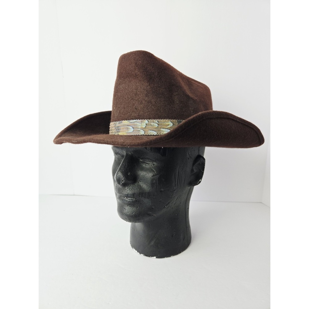 Vintage Rockmount Ranch Wear High Stepper 1700 Size 7 1/4 Wool Hat